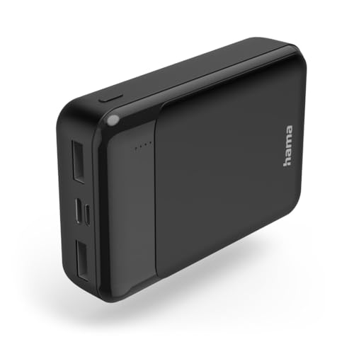 Hama Power Pack Eco Power 10, 10000mAh, Ausgänge: 1x USB-C, 2x USB-A, Schwarz Hama Power Pack Eco Power 10, 10000mAh, Ausgänge: 1x USB-C, 2x USB-A, Schwarz von Hama