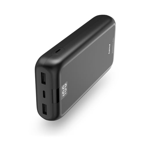 Hama Power Pack Performance 20", 20000mAh, 3 Ausgänge: USB-C, 2X USB-A, Anth. von Hama