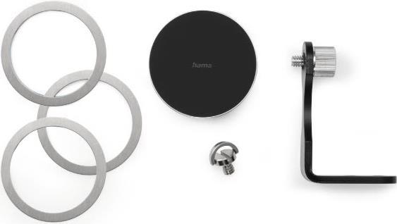 Hama Puck Passive Halterung Handy/Smartphone Schwarz - Metallisch (00004655) von Hama