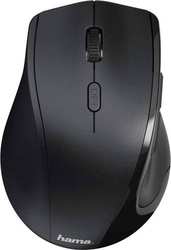 Hama Riano Maus Funk Optisch Schwarz 3 Tasten 1600 dpi Hama Riano Maus Funk Optisch Schwarz 3 Tasten 1600 dpi von Hama