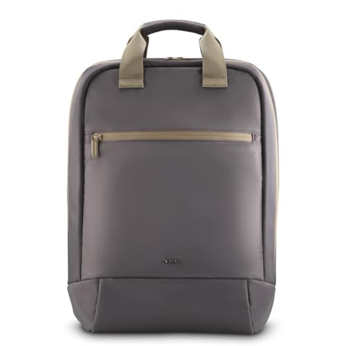 Hama Rucksack für Laptop (Laptopfach gepolstert für Laptops bis 16,2“, Laptoprucksack mit Vordertasche und Innenfach, ultraleichter Daypack, wasserfest) anthrazit von Hama