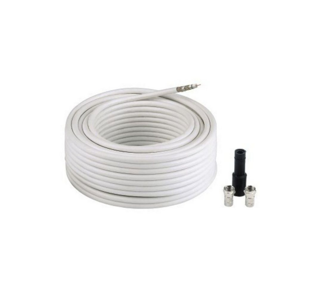Hama SAT-Anschluss-Kit "Digital", 100 dB, 10 m (00056660) SAT-Kabel von Hama
