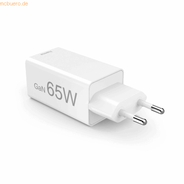 Hama Schnell-Ladegerät 00201994 2xUSB-C PD 65W weiß Hama Schnell-Ladegerät 00201994 2xUSB-C PD 65W weiß von Hama