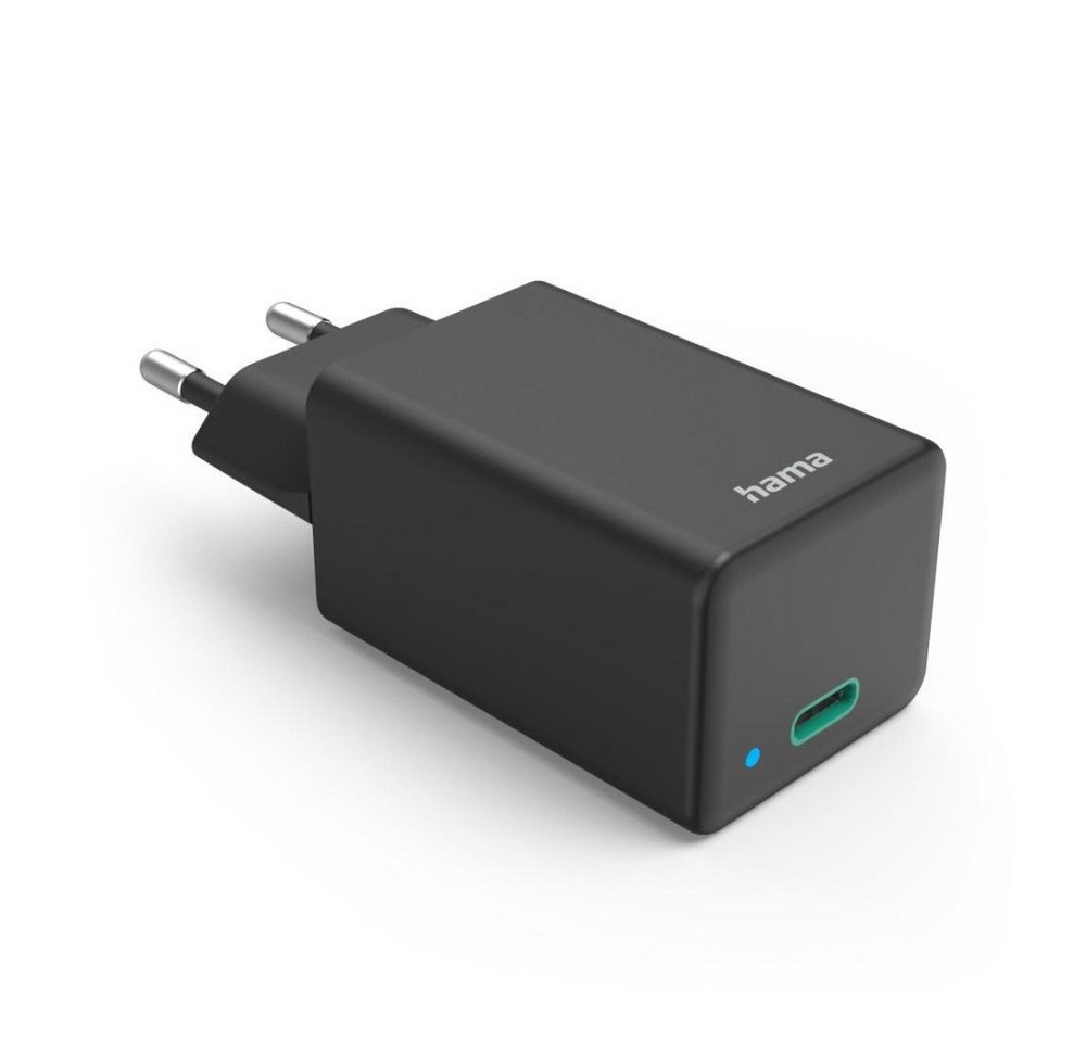 Hama Schnellladegerät, USB-C, PD/Qualcomm®/GaN, Mini-Ladegerät, 45 W, USB-Ladegerät von Hama