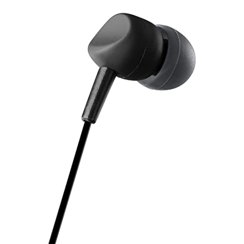 Hama Sea HiFi In Ear Kopfhörer kabelgebunden Stereo Dunkelgrau, Schwarz Mikrofon-Rauschunterdrückung von Hama