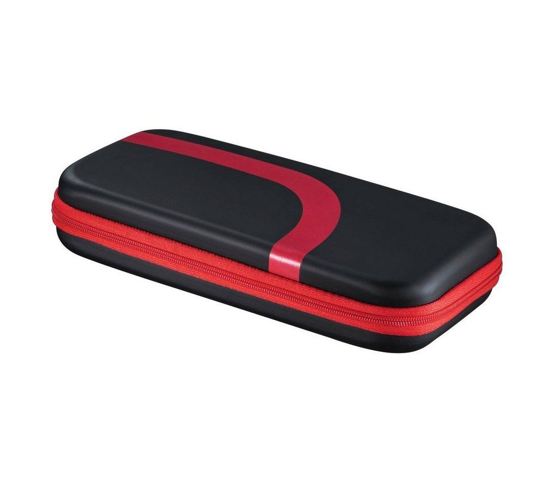 Hama Set(Tasche,Schutzglas,Control-Aufsätze) für Nintendo Switch, Schw/Rot Zubehör Nintendo von Hama
