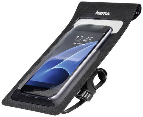 Hama Slim Handy Haltetasche Fahrrad Passend für Handy-Modell: Universal Breite (max.): 80mm von Hama