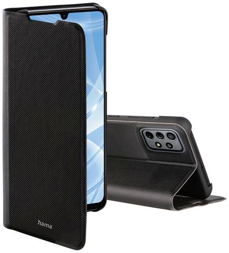 Hama Slim Pro Booklet Samsung Galaxy A33 5G Schwarz Standfunktion von Hama