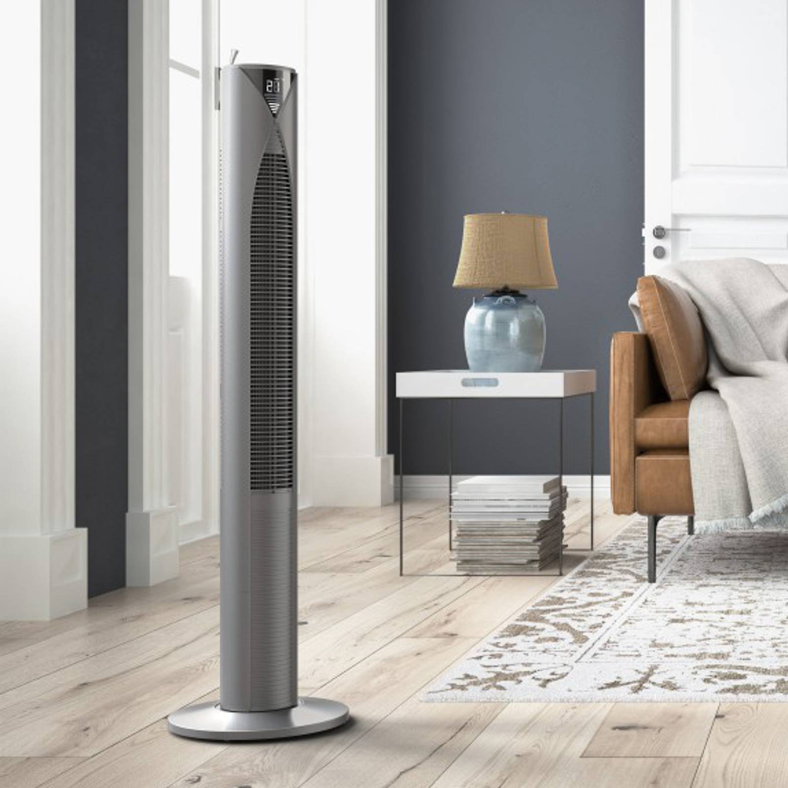 Hama Smart Standventilator, Temperatursensor, Fernbedienung Hama Smart Standventilator, Temperatursensor, Fernbedienung von Hama