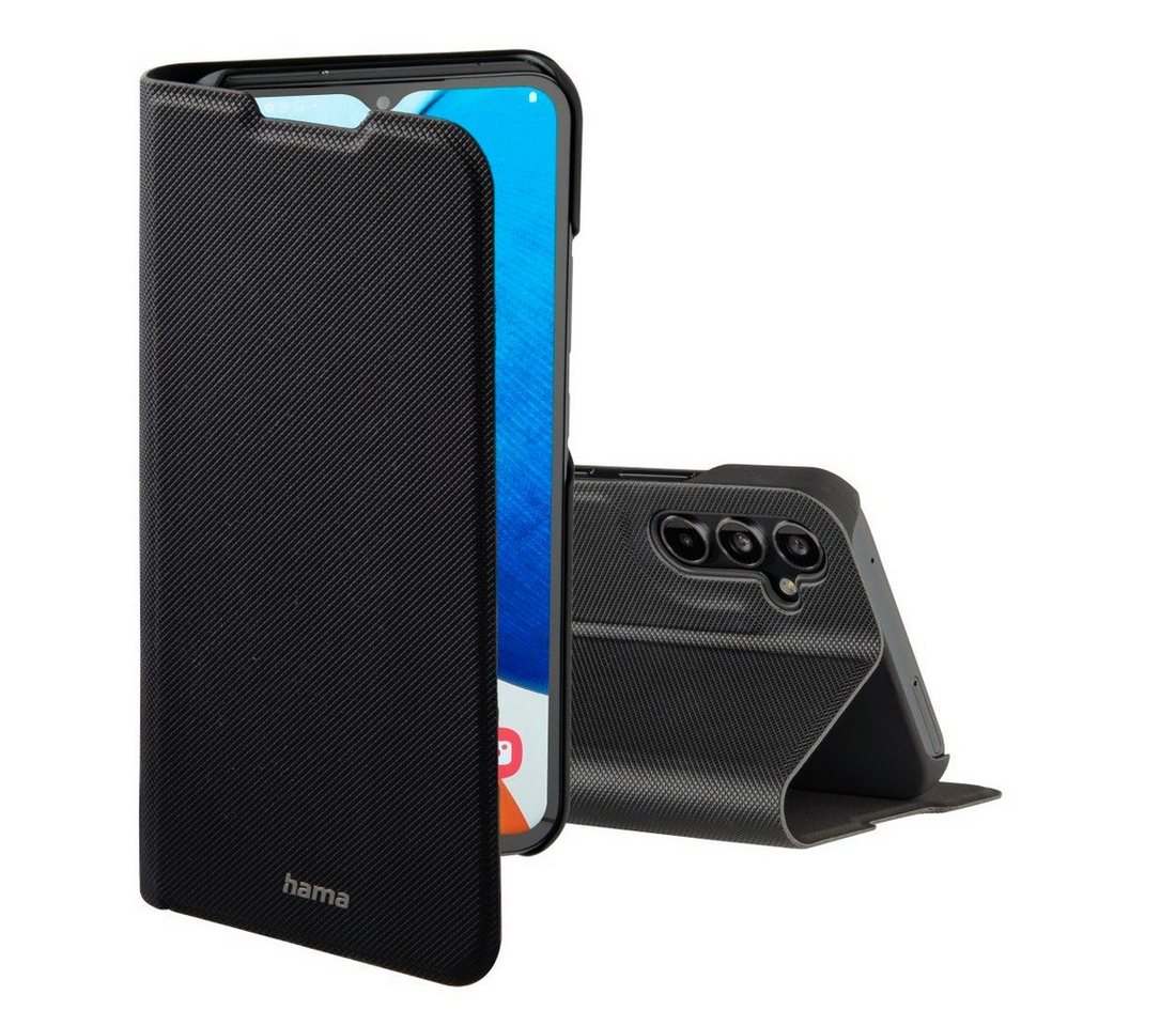 Hama Smartphone-Hülle Booklet für Samsung Galaxy A14, Samsung Galaxy A14 5G, Schwarz, Schlankes Design, Mit Standfunktion und Einsteckfächer Hama Smartphone-Hülle Booklet für Samsung Galaxy A14, Samsung Galaxy A14 5G, Schwarz, Schlankes Design, Mit Standfunktion und Einsteckfächer von Hama