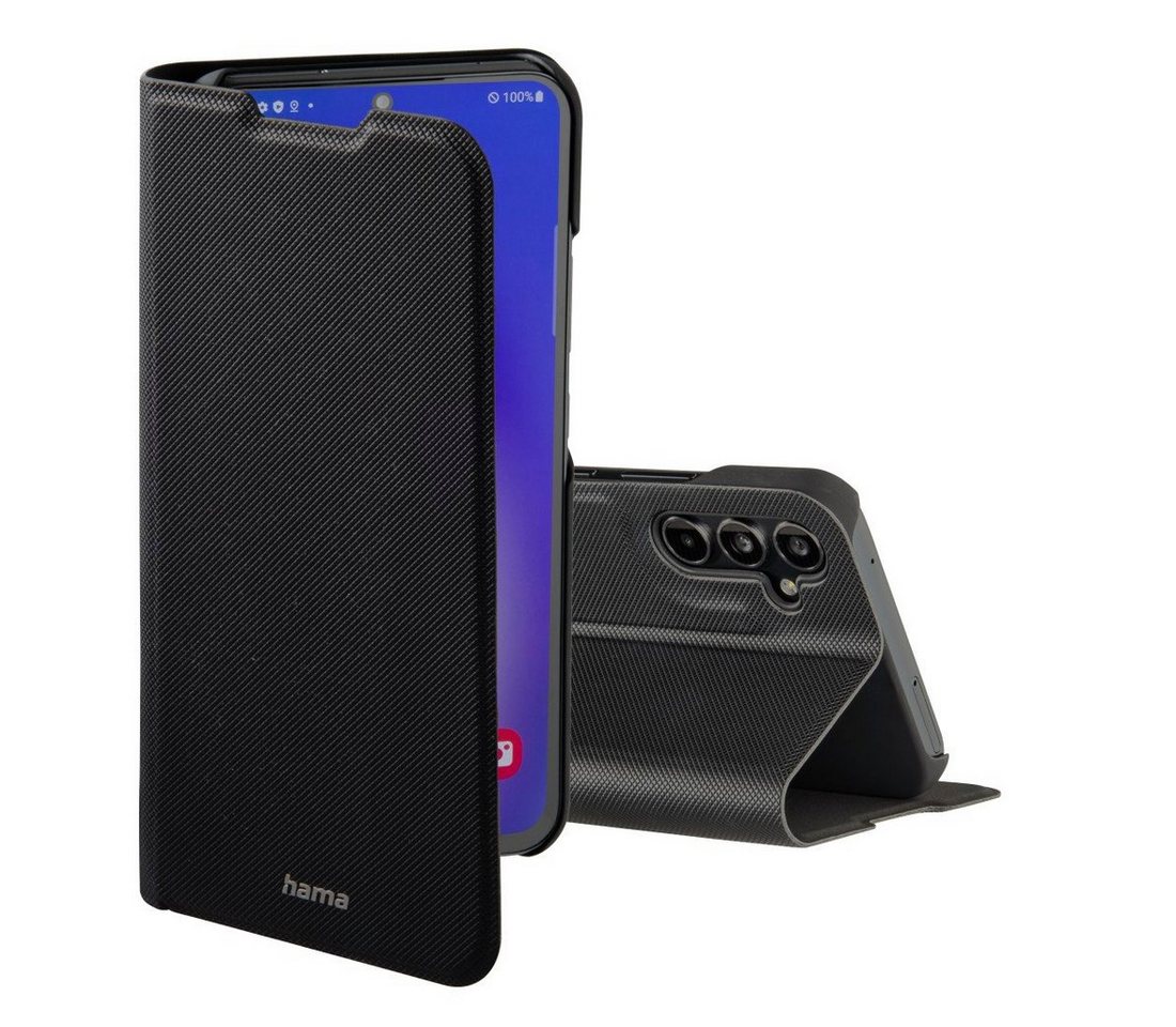 Hama Smartphone-Hülle Booklet für Samsung Galaxy A54 5G, schwarz, schlankes Design, Mit Standfunktion und Einsteckfächer Hama Smartphone-Hülle Booklet für Samsung Galaxy A54 5G, schwarz, schlankes Design, Mit Standfunktion und Einsteckfächer von Hama