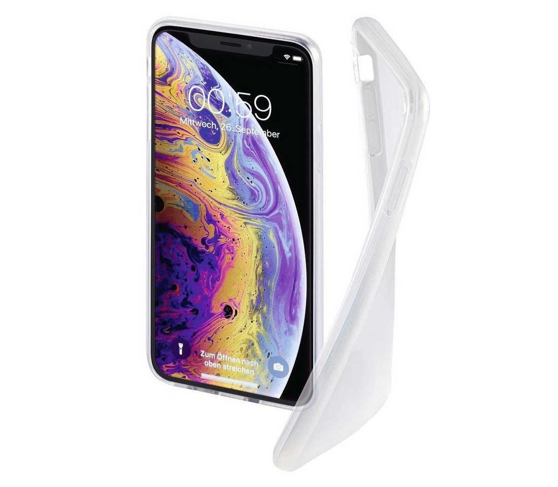 Hama Smartphone-Hülle Cover Crystal Clear" für Apple iPhone X, Xs, Transparent, Wireless-Charging-kompatibel" von Hama