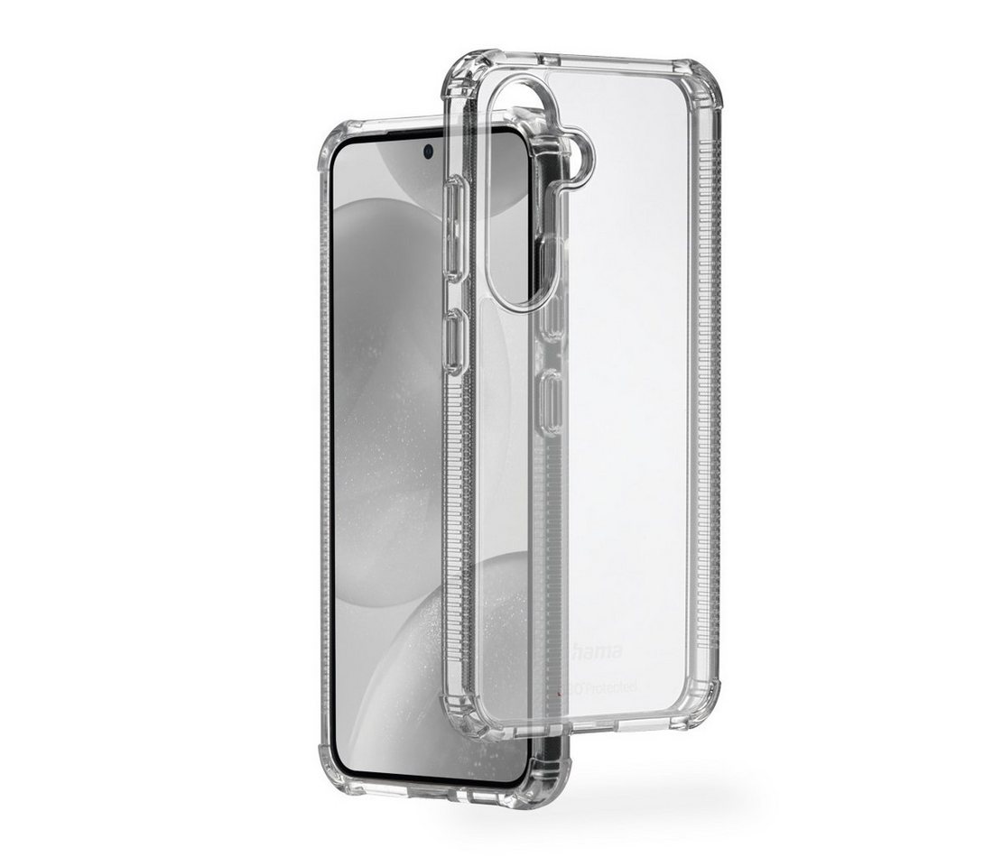 Hama Smartphone-Hülle Handyhülle „Extreme Protect“ für Galaxy S25 (stoßfest, sturzsicher), Wireless-Charging von Hama