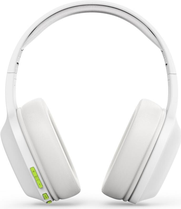 Hama Spirit Calypso II Kopfhörer Kabellos Kopfband Anrufe/Musik Bluetooth Grün - Grau - Weiß (00184177) von Hama