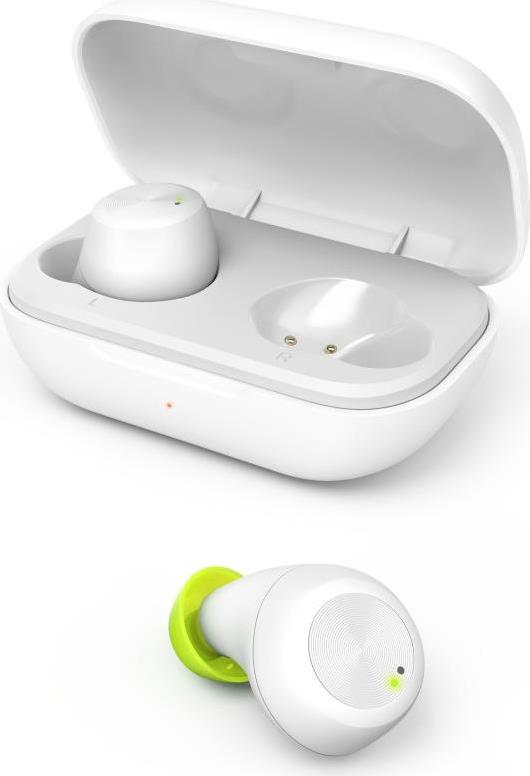 Hama Spirit Chop Kopfhörer im Ohr Bluetooth Grau - Weiß (00184081) von Hama