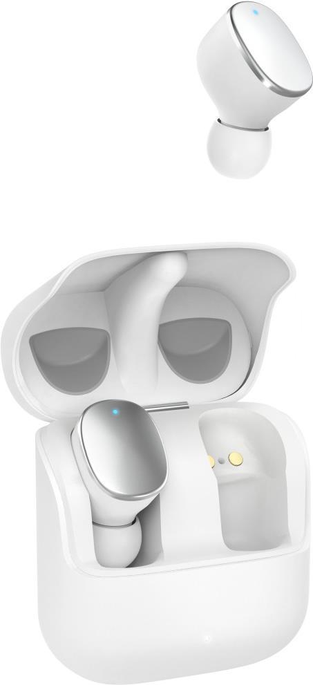 Hama Spirit Pure - True Wireless-Kopfhörer mit Mikrofon - im Ohr - Bluetooth - weiß (00184109) von Hama