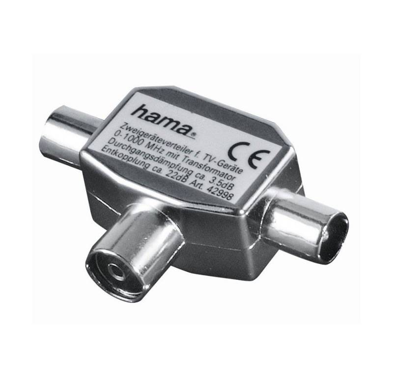 Hama Standardverteiler für TV (122469) SAT-Kabel von Hama