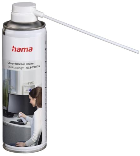 Hama 125 ml All Position Aerosol - Staubentferner - Reinigungsspray - Reinigung für PC, Computerausrüstung und andere elektronische Geräte Hama 125 ml All Position Aerosol - Staubentferner - Reinigungsspray - Reinigung für PC, Computerausrüstung und andere elektronische Geräte von Hama