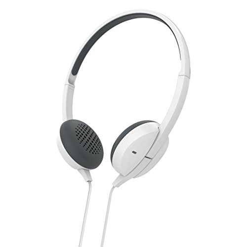Hama Stereo Headset Advance (Over-Ear-Kopfhörer, Mikrofon 50Hz - 10kHz, Kopfhörerbandbreite 20Hz - 20kHz, Klinkenkabel 3,52mm Stecker Länge 1,2m) weiß von Hama