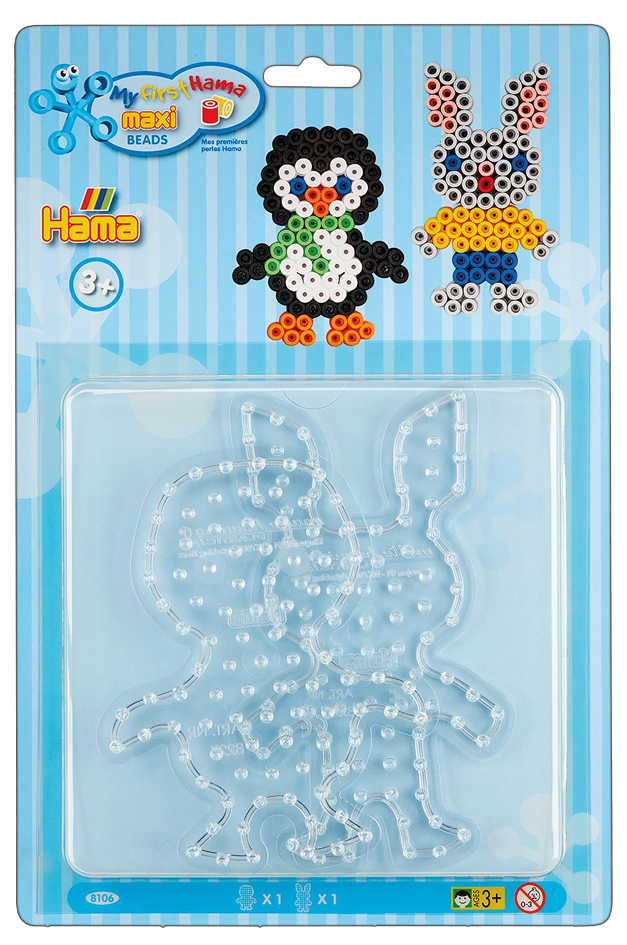 Hama Stiftplatten , Pinguin, Kaninchen, , im Blister Hama Stiftplatten , Pinguin, Kaninchen, , im Blister von hama bügelperlen