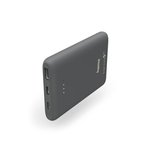 Hama Supreme 5HD Lithium Polymer (LiPo) 5000mAh grau von Hama