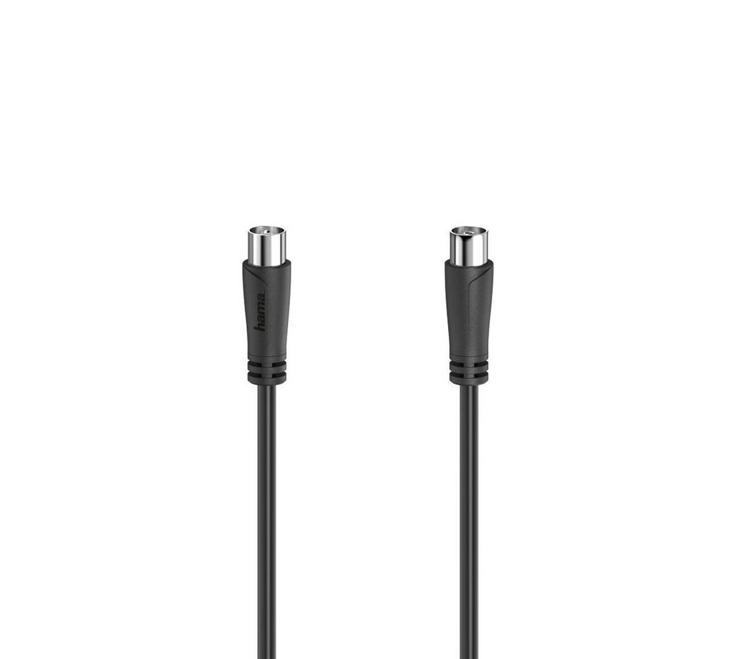 Hama TV Antennenkabel Hama Koaxialkabel 1,5m 90 dB Schwarz 00205052 TV-Adapter Hama TV Antennenkabel Hama Koaxialkabel 1,5m 90 dB Schwarz 00205052 TV-Adapter von Hama