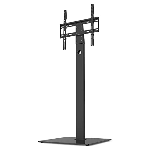 Hama TV Ständer (Bodenständer für Fernseher 32“-65“, bis 35 kg, Fernsehständer höhenverstellbar, schwenkbar, VESA kompatibel, stabile TV Halterung) schwarz von Hama