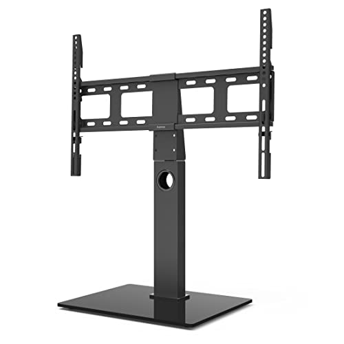 Hama TV Ständer (Standfuß für Fernseher 32“-65“, bis 40 kg, Fernsehständer höhenverstellbar, schwenkbar, VESA kompatibel, stabiler TV Fernsehfuß) schwarz von Hama