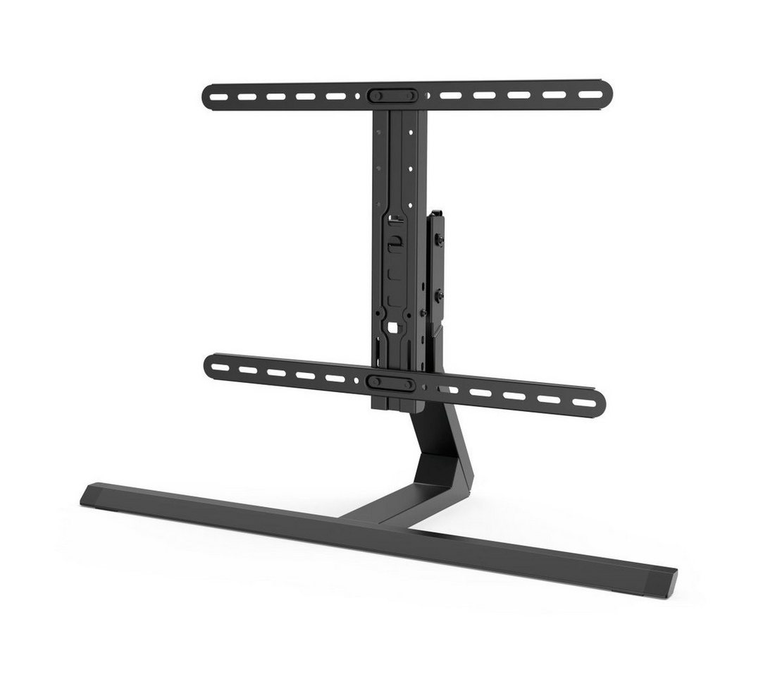 Hama TV Standfuß, schwenkbar, neigbar, höhenverstellbar, 165 cm, 65 Zoll TV-Standfuß, (bis 65 Zoll, TV Ständer, 40 Kg, Metall, Schwarz) von Hama