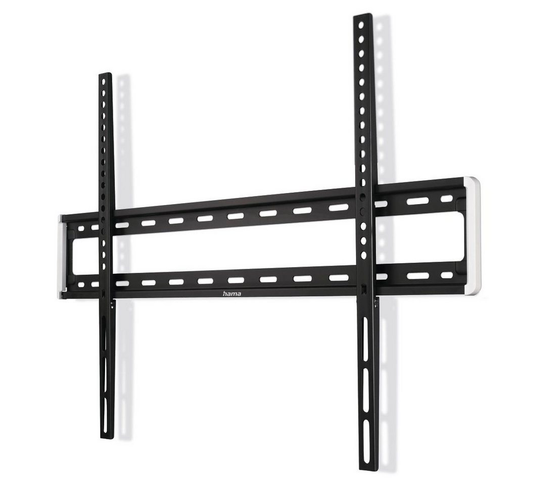 Hama TV-Wandhalterung TV-Wandhalter starr, flach, 117-254 cm (46"-100), 50", 55", 65", 75", (bis 100 Zoll) von Hama
