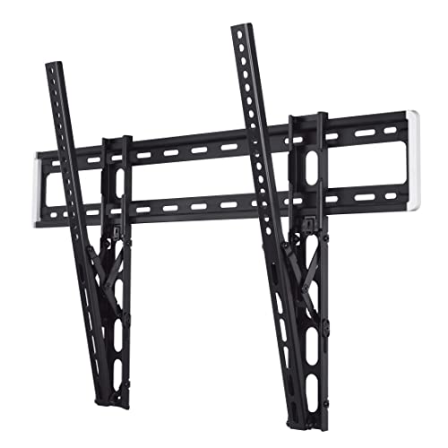 Hama TV Wandhalterung, neigbar (TV Wandhalterung 46-100 Zoll, VESA 100x100 bis VESA 800x600, bis 75 kg, mit Fischer-Dübeln) schwarz von Hama