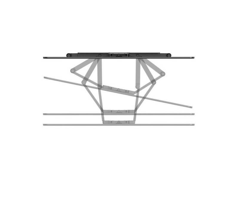 Hama TV-Wandhalterung TV-Wandhalterung FULLMOTION "Ultraslim" 600x400 229cm Schwarz - 50kg von Hama