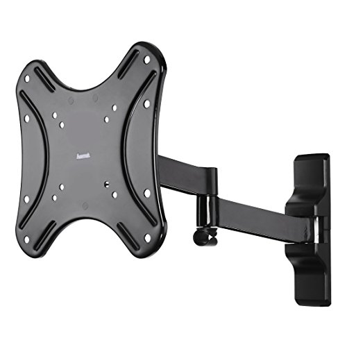 Hama TV-Wandhalterung Fullmotion (2 Arme), neigbar, schwenkbar (vollbeweglich), für 48-122 cm Diagonale (19-48 Zoll), für max. 25 kg, VESA bis 200 x 200, schwarz von Hama