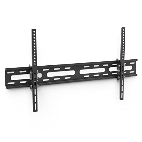 Hama TV Wandhalterung Neigbar (37-75 Zoll TV Halterung für große Fernseher bis zu 60 kg, max. VESA 800x400, Neigbare Fernseh Wandhalterung inkl. Fischer-Dübel & Montageanleitung) schwarz von Hama