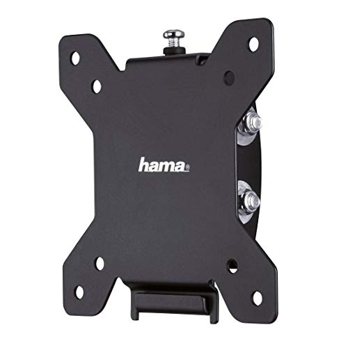 Hama TV-Wandhalterung TILT, neigbar, für 25 - 66 cm Diagonale (10 - 26 Zoll), für max. 30 kg, VESA bis 100 x 100, Wandabstand 3,5 cm, schwarz von Hama
