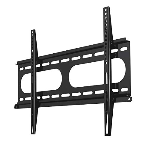 Hama TV-Wandhalterung Ultraslim (Fernseher von 32 bis 56 Zoll (81 cm bis 142 cm Bildschirmdiagonale), inkl. Fischer Dübel, VESA bis 600 x 400, Wandabstand nur 2,3 cm, max. 60 kg) schwarz von Hama