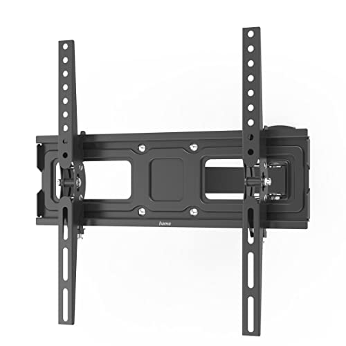 Hama TV Wandhalterung schwenkbar, neigbar, ausziehbar (TV Wandhalterung 32-65 Zoll, VESA 100x100 bis VESA 400x400, bis 30kg, mit Fischer-Dübeln) schwarz von Hama