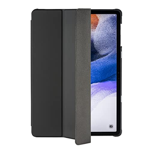 Hama Tablet Hülle „Fold“ für Samsung Galaxy Tab S8 Ultra 14.6" (Schutzhülle mit Tablet-Stand zum Klappen, Samsung Tablet Hülle mit Stifthalterung für S-Pen, Tablet Tasche für Auto-Schlaf/Wach) schwarz von Hama