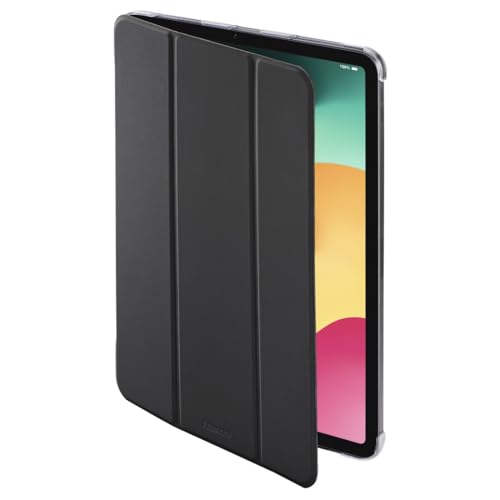 Hama Tablet Hülle für Apple iPad Pro 13" 2024, Stifthalter (stoßfeste Schutzhülle für iPad Pro 13" mit Standfunktion, Tablet-Schutz mit transparenter Rückseite, EIN-/Ausschalten automatisch) schwarz von Hama