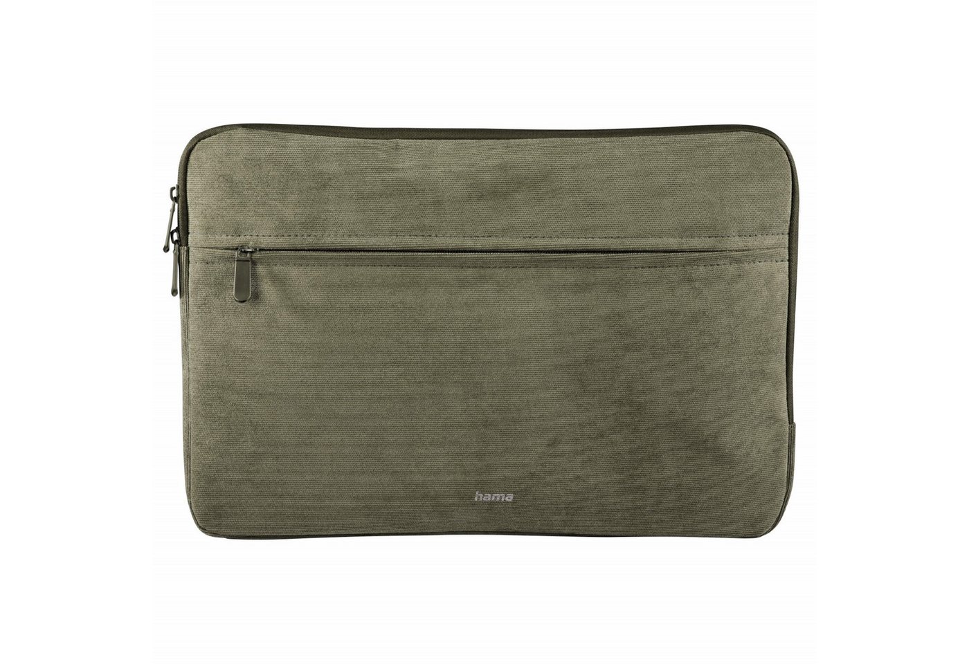 Hama Tablet-Hülle Notebook-Tasche Schutz-Hülle Cali 15 Oliv, Sleeve Cover Laptop passend für 15" 15,4" 15,6" Zoll" von Hama