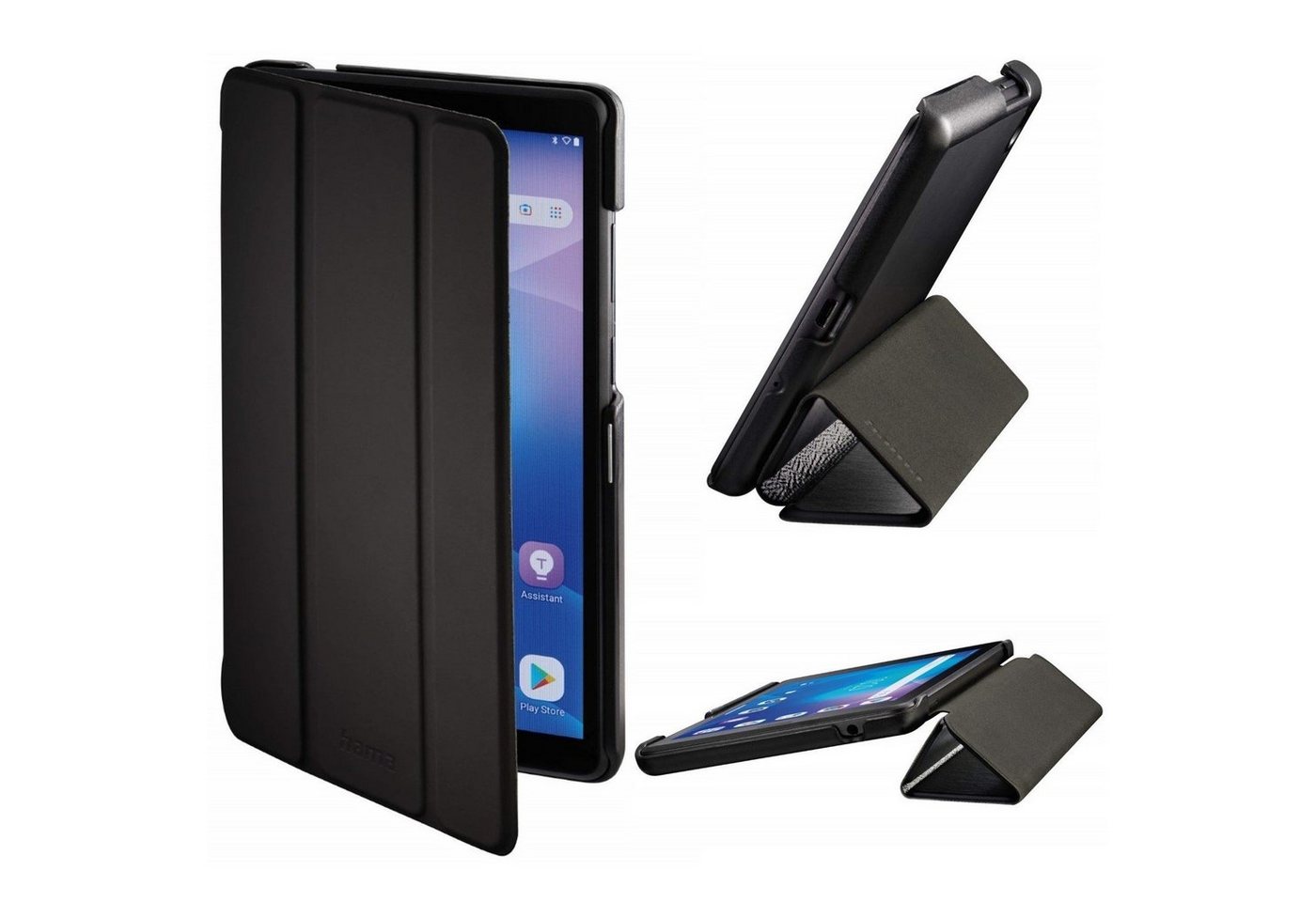 Hama Tablet-Hülle Smart Case Fold Klapp-Tasche Schutz-Hülle, Cover als flexibler schlanker Schutz mit Standfunktion von Hama