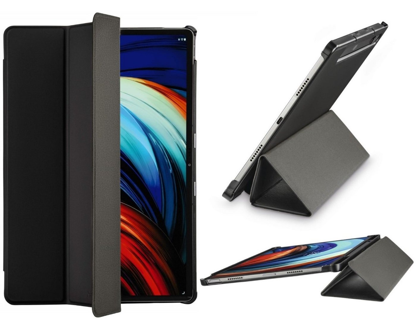 Hama Tablet-Hülle Smart Case Fold Klapp-Tasche Schutz-Hülle, Cover als flexibler schlanker Schutz mit Standfunktion von Hama
