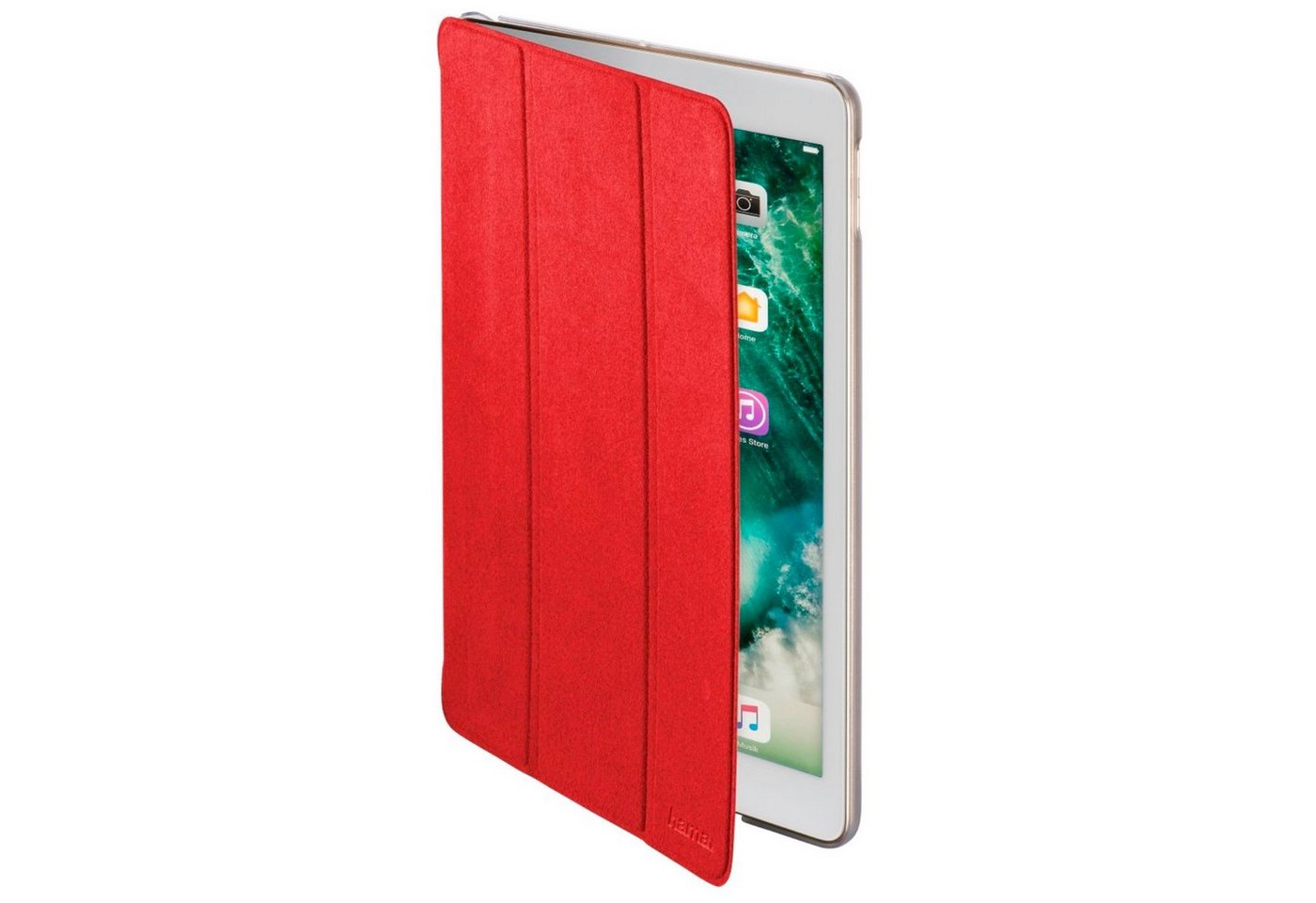 Hama Tablet-Hülle Tablet-Case Suede Style für Apple iPad Pro / Air 10.5, für Apple iPad Pro 2 2017 Air 3 2019 10,5 Displayschutz Standfunktion von Hama