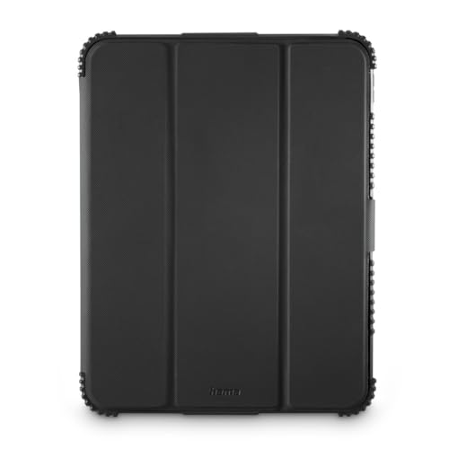 Hama Tablet Hülle für Apple iPad Air 13“ 2025/2024 (robuste Schutzhülle mit Tablet-Stand zum Klappen, Tablet Hülle für iPad Air mit Shock-Protection, Schutz vor Stößen, Stiftfach) schwarz von Hama