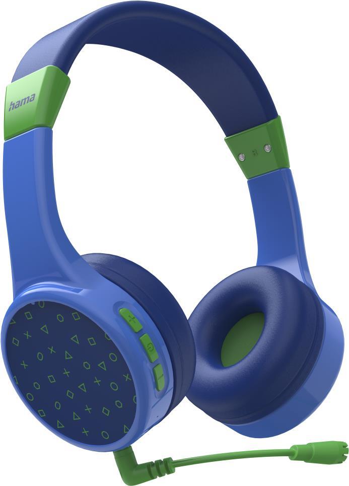 Hama Teens Guard Kopfhörer Kabellos Kopfband Anrufe/Musik Bluetooth Blau (00184111) von Hama