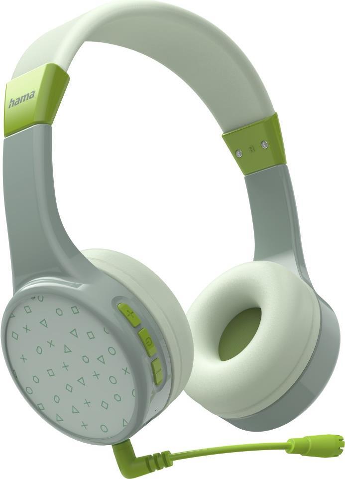 Hama Teens Guard Kopfhörer Kabellos Kopfband Anrufe/Musik Bluetooth Grün - Mintfarbe (00184112) von Hama