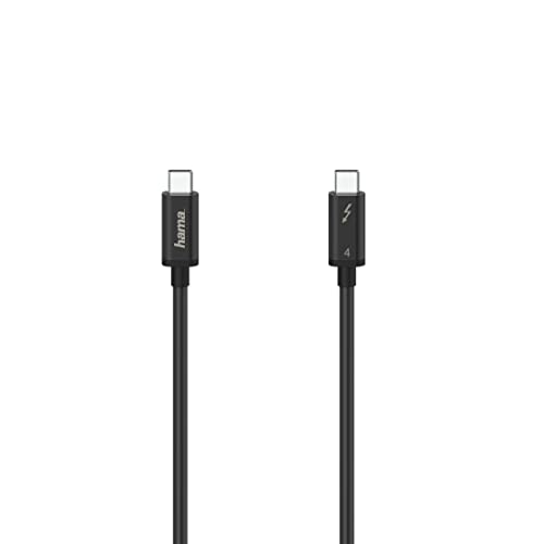 Hama Thunderbolt Anschlusskabel Thunderbolt™ (USB-C®) Stecker, Thunderbolt™ (USB-C®) Stecker 0 von Hama