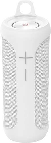 Hama Twin 2.0 Bluetooth® Lautsprecher Freisprechfunktion, Wasserfest Weiß von Hama
