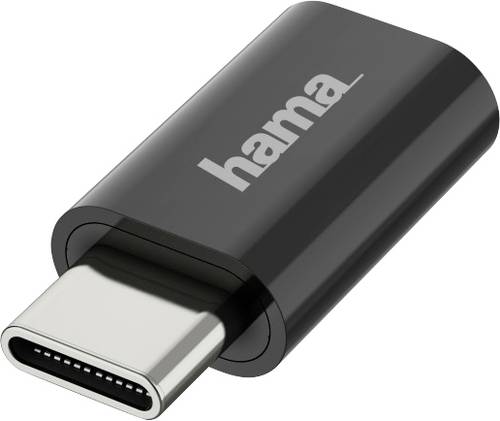 Hama USB 2.0 Adapter [1x Micro-USB-Buchse - 1x USB-C® Stecker] von Hama