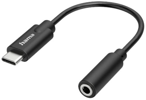Hama USB 2.0 Adapter [1x USB-C® Stecker - 1x Klinkenbuchse 3.5 mm] von Hama